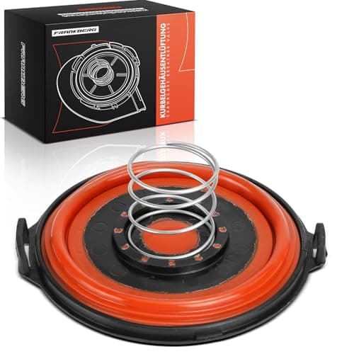 Image of Frankberg Crankcase Oil Breather Valve Petrol Compatible with 1 Series E81 1 Series Coupe E82 3 Series E90 3 Series Coupe E92 3 Series Touring E91 5 Series E60 5 Series E61 Replace# 11127553626
