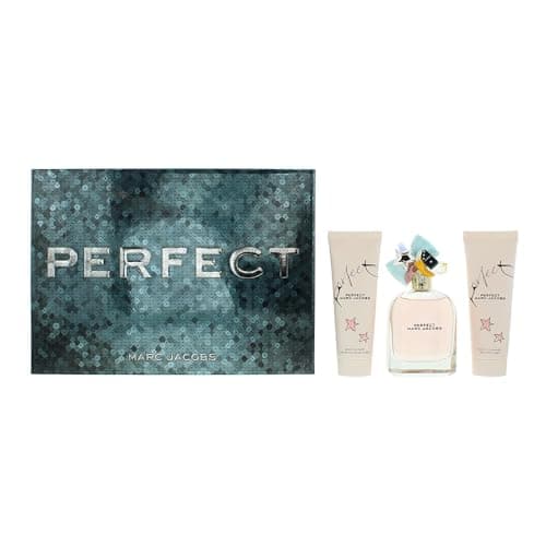 Image of Marc Jacobs Perfect Eau de Parfum Gift Set 100ml 2023 (Contains 50ml EDP, 75ml Body Lotion and 75ml Shower Gel)