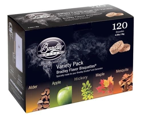 Image of Bradley Smoker BT5FV120 120 Bisquetten-Five variations of aromas