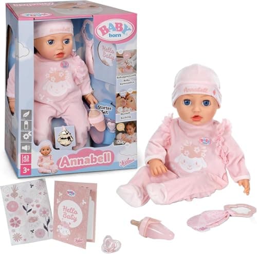 Image of BABY born Annabell 43cm