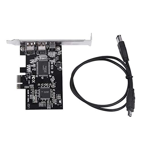 Image of KooingTech PCI Express FireWire Card, 3 Ports PCIE Image Card, PCI-E PCI Express FireWire 1394a IEEE 1394 Controller Card with Firewire Cable Desktop Card for Desktop PC