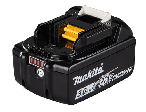 Image of Makita BL1830B battery Li-Ion 3.0Ah 18Volt with Charge Indicator-1975995, black