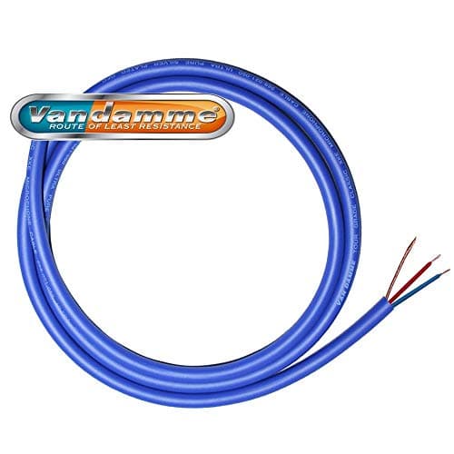 Image of Van Damme XKE Microphone Cable. 4m. Blue