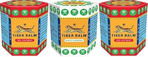 Image of 2 x Red Tiger Balm 21g + 1 x White Tiger Balm 21g (Pack of 3)