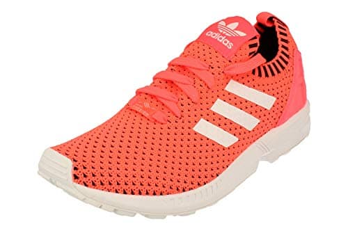 Image of adidas Originals Zx Flux Pk Mens Running Trainers Sneakers (UK 8.5 US 9 EU 42 2/3, Turbo fibreglass Black BA7375)