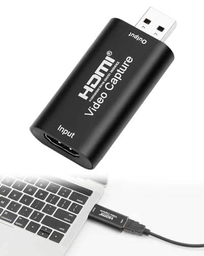 Image of Video Capture Card HDMI to USB 2.0 Audio Video Grabber 1080p/4k Output, Recording Audio Grabber for Live Broadcasts Streaming Conferencing Gaming on Switch PS4 PS5 Xbox OBS PC Windows Mac OS