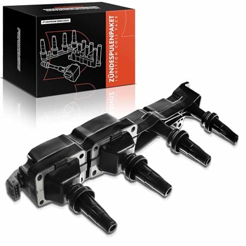 Image of Frankberg 1x Ignition Coil Pack Compatible with Berlingo II 1.6L 2002-2011 Berlingo III 1.6L yr.from 2008 C3 I Pluriel 1.6L 2003-2009 206 1.6L 2000-2010 207 1.6L 2006-2013 Replace# 9636337880