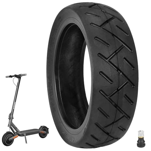 Image of VOLOHAS 250 x 64 Road Tyres, Thickened 10 Inch Pneumatic Tyre for Xiaomi 4ultra Electric Scooter, Replacement Wheels, Thickened Front and Rear Tyres (Pack of 1)