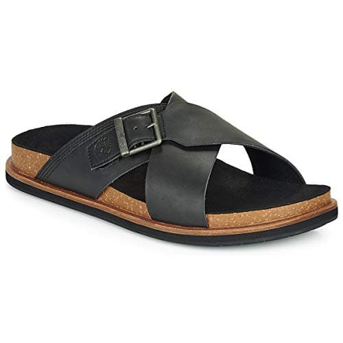 Image of Timberland Amalfi Vibes Cross Slide, Men’s Sandals, Schwarz, 9.5 UK (44 EU)