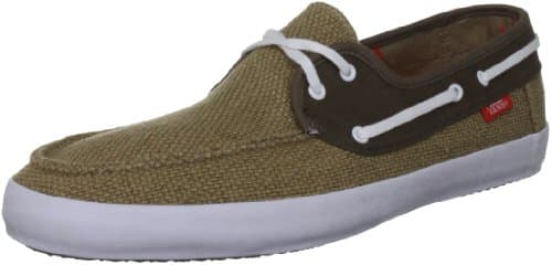 Image of Vans Men's Chauffeur Khaki/Shitake/Spicy Orange Trainer VNJ880G 11 UK