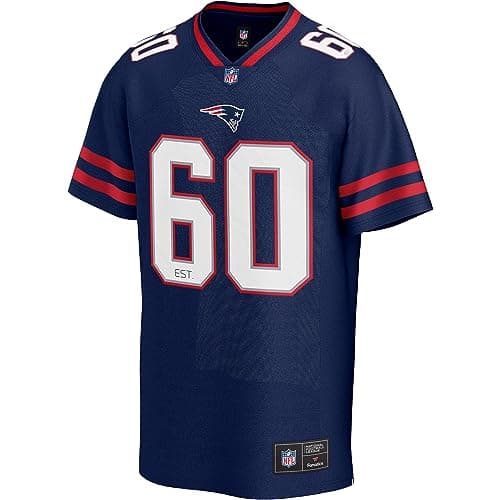 Image of Fanatics New England Patriots NFL Poly Mesh Supporters Jersey - L