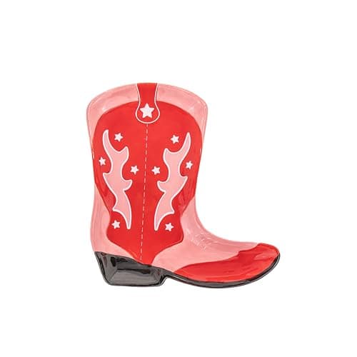 Image of Sass & Belle Cowboy Boot Trinket Dish - Red