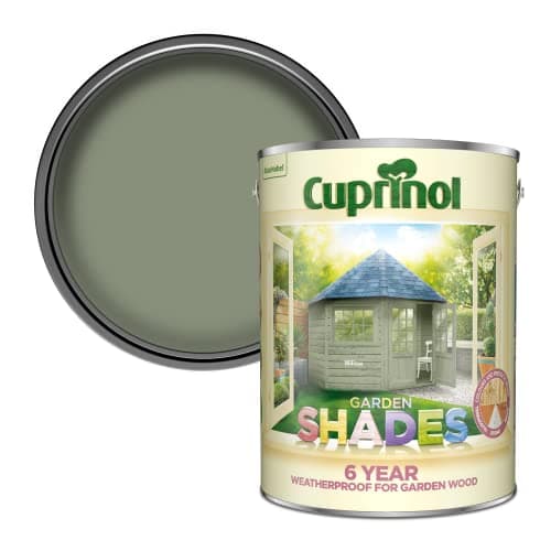 Image of Cuprinol CUPGSWIL5L 5 Litre Garden Shades Paint - Willow
