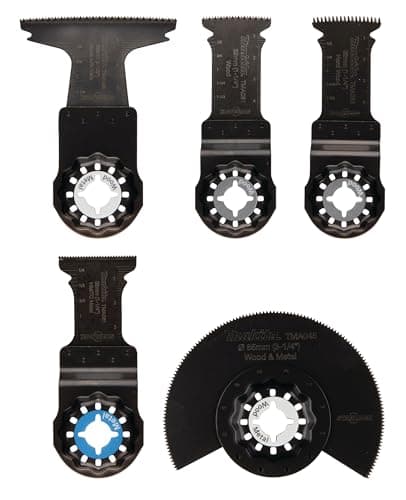 Image of Makita E-24935 Starlock Multitool Set of 5