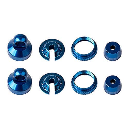 Image of Element RC Enduro Shock Parts, Blue Aluminum
