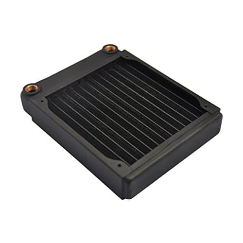Image of XSPC EX140 Slim Line Single Fan Radiator Black
