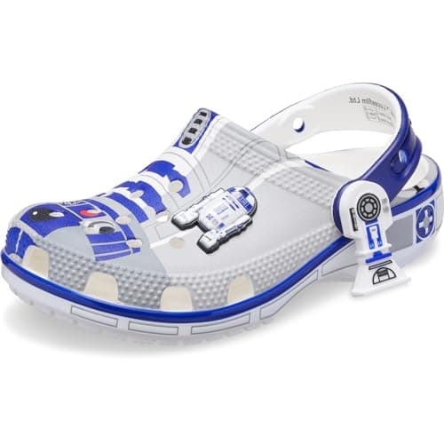 Image of Crocs Unisex Kids Clog, Star Wars R2D2 Classic Clog K, Multi, 5 UK Child