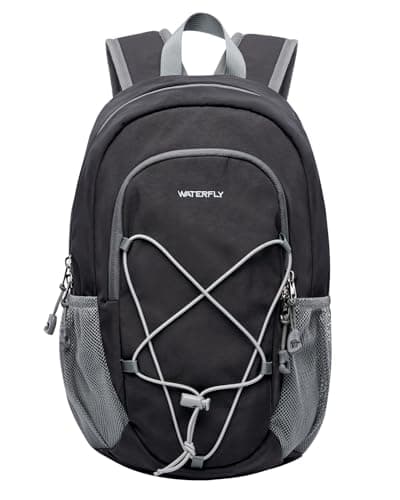 Image of Waterfly Small Hiking Backpack 12L: Mini Lightweight Sport Rucksack with Chest Strap Daypack Compact Day Bag for Outdoor Travel Walking Camping Cycling Climbing Women Men Teenagers