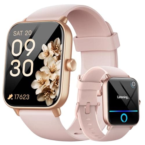 Image of Smart Watches for Women(Answer/Make Call), Alexa Built-in 1.8" HD Ladies Smartwatch with Heart Rate/SpO2/Sleep Monitor, 110+Sports, IP68 Step Counter Fitness Tracker for iPhone/Samsung/Android