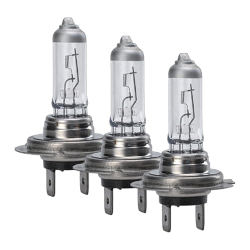 Image of Netagon H7 Headlight Bulb - X3 H7 477 Car Headlight Bulb, 12V 55W Headlight Bulbs Light Bulbs, Dipped Headlamp Halogen Bulb PX26D Base Headlight Standard Bulbs - 3 PACK