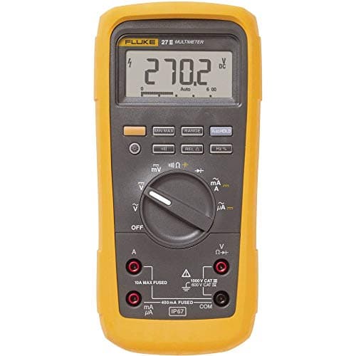 Image of Fluke 27II/EUR Digital Multimeter 6000 counts CAT IV 600V, CAT III 1000 V