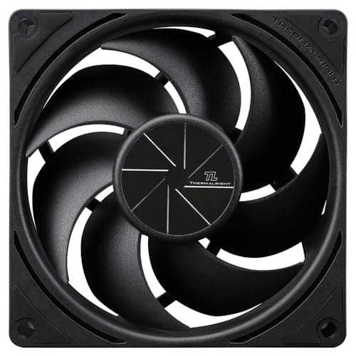 Image of Thermalright TL-P9 CPU Fan, Computer Case Cooler Quiet 4PIN PWM, High Performance 92mm Silent Cooler Fan, 2200RPM Speed, CPU Cooling(Black)