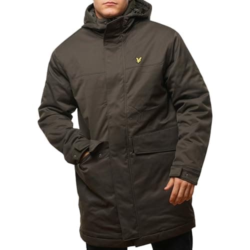 Image of Lyle & Scott Light Jackets Padded Parka W485 Olive, M