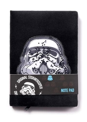 Image of Puckator The Original Stormtrooper Plush Fluffies A5 Notebook - School Teacher Student Homework Study Planner Notepad - Collage University Essentials Journals Planners - Jotter Uni Gifts Stationery