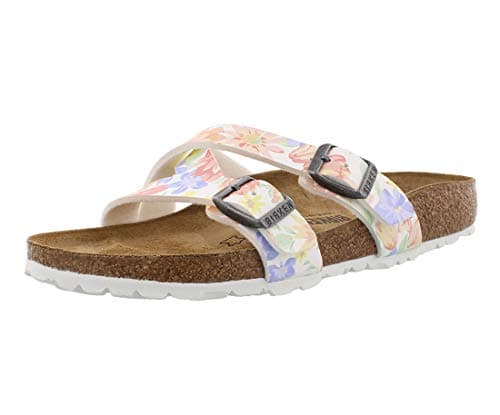 Image of BIRKENSTOCK Yao Balance Women's Mules Birko-Flor Black Patent Sandals Size: 3 UK