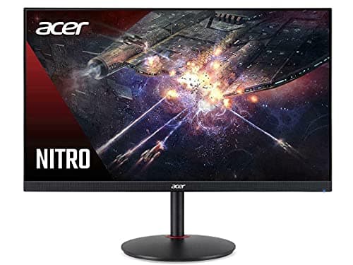Image of Acer Nitro XV270 Pbmiiprx 27” Full HD (1920 x 1080) IPS Zero-Frame Gaming Monitor with AMD Radeon FreeSync Technology, Up to 165Hz Refresh Rate, Up to 0.5ms, (1 x Display Port, 1 x HDMI 2.0 Ports)