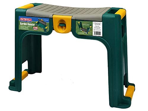 Image of Faithfull FAIKNEELER Garden Kneeler Stool with Storage