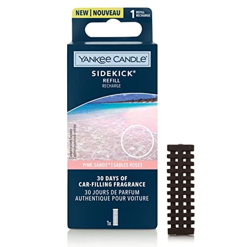Image of Yankee Candle Sidekick Car Air Freshener Refill | Pink Sands Fragrance Diffuser | 1 Count