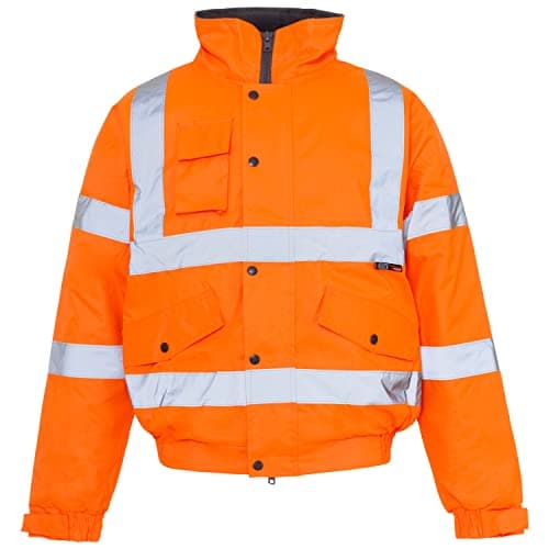 Image of Supertouch 36885 High Visibility Storm Bomber Jacket Orange 2XL