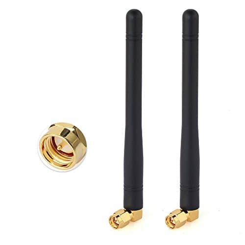 Image of Eightwood SMA Antenna 433MHz Antenna SMA Connector Omni-directional Vertical NFC RFID Antenna 2pcs for CB Radio CB Wireless WLAN Ham Radio Walkie Talkie
