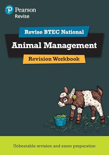 Image of Pearson REVISE BTEC National Animal Management Revision Workbook - for 2025 exams: Revision Workbook