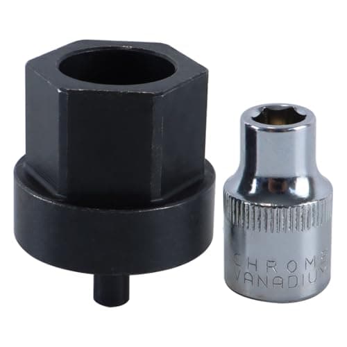 Image of Alide A/C Compressor Clutch Hub Removal Tool Drive Hub Puller Compatible with Denso 5SE09C 5SE12C 5SEL12C 5SL12C 6SEL14C