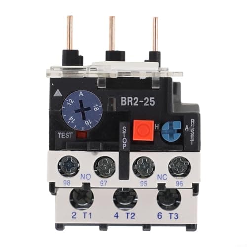Image of NR225 Thermal Overload Relay for Motors 0 1A to 25A Adjustable Current for Reliable Overload For Protection (12-18 Amp)