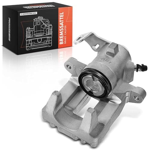 Image of Frankberg Brake Caliper Disc Brake Rear Left Aluminium Compatible with Golf V Golf VI A3 TT Altea Toledo III O.c.t.a.v.i.a II T.o.u.r.a.n Superb II J.e.t.t.a III Replace# 1K0615423