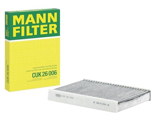Image of MANN-FILTER CUK 26 006 Cabin Air Filter - Pollen Filter with Activated Carbon - for Cars + Transporters