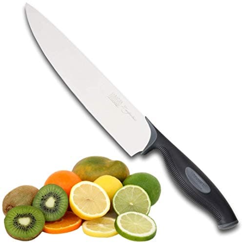Image of Sabatier Professional L’Expertise 6pc Revolving Knife Block Set – Chrome Molybdenum Stainless Steel, Finely Ground Razor-Sharp Blades, Ergonomic Soft Grip Handles.