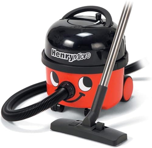 Image of NUMATIC Henry Micro Vacuum Cleaner, 580 Watt, Red/Black