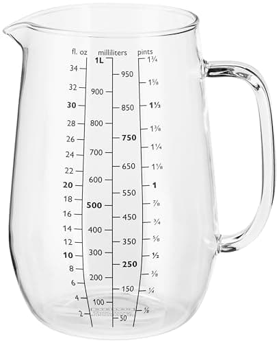 Image of Stellar Kitchen, Glass Measuring Jug, 1 Litre,