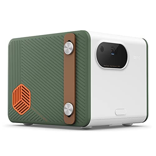 Image of BenQ GS50 1080p Wireless Outdoor Projector | Extra Bass Bluetooth Speaker | IPX2 Splash & Drop Resistant | WiFi | Android TV | Chromecast & AirPlay | Auto Focus | 2D Keystone | HDMI | USB-C