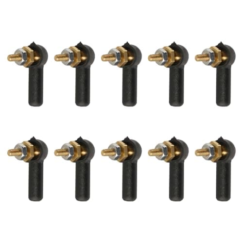 Image of Tiardey 10-pack 2mm/M2 metal ball heads for linkage end tie rod end Positioning ball heads Suitable for model servos