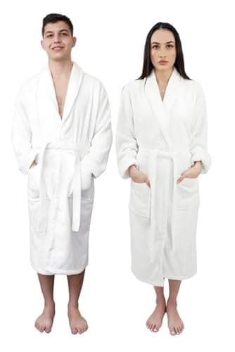 Image of Graphic Impact Luxury Unisex 100% Egyptian Cotton Terry Towelling Bathrobe