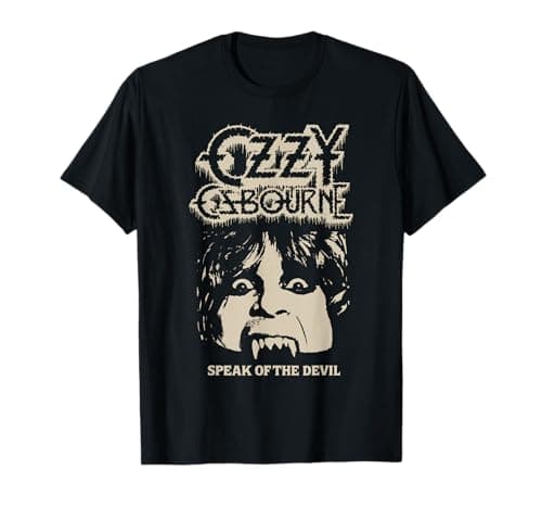 Image of Ozzy Osbourne Speak Of The Devil Face T-Shirt