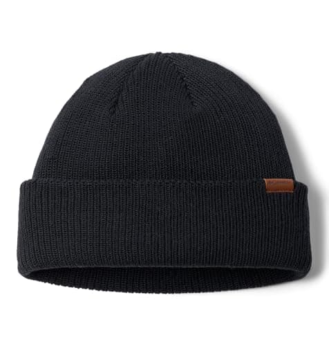 Image of Columbia Unisex Portside Fisherman Beanie, Beanie, Black, One Size