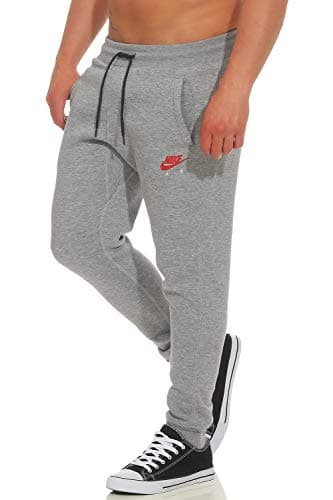 Image of Nike M NSW JOGGER FLC AIR HRTG - Trousers for Men, Cool Grey/Coastal Blue, L