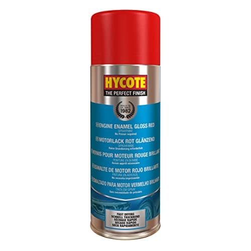 Image of Hycote Fast Drying Engine Enamel Spray Paint, Red, 400 ml