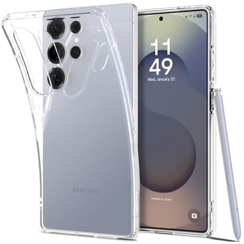 Image of Spigen Liquid Crystal Case Compatible with Samsung Galaxy S25 Ultra - Crystal Clear